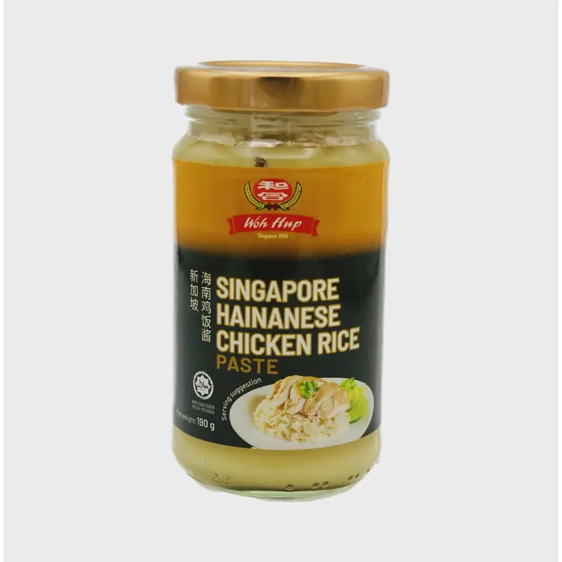 Woh Hup Singapore Hainanese Chicken Rice paste Gia vi ga 190G x1