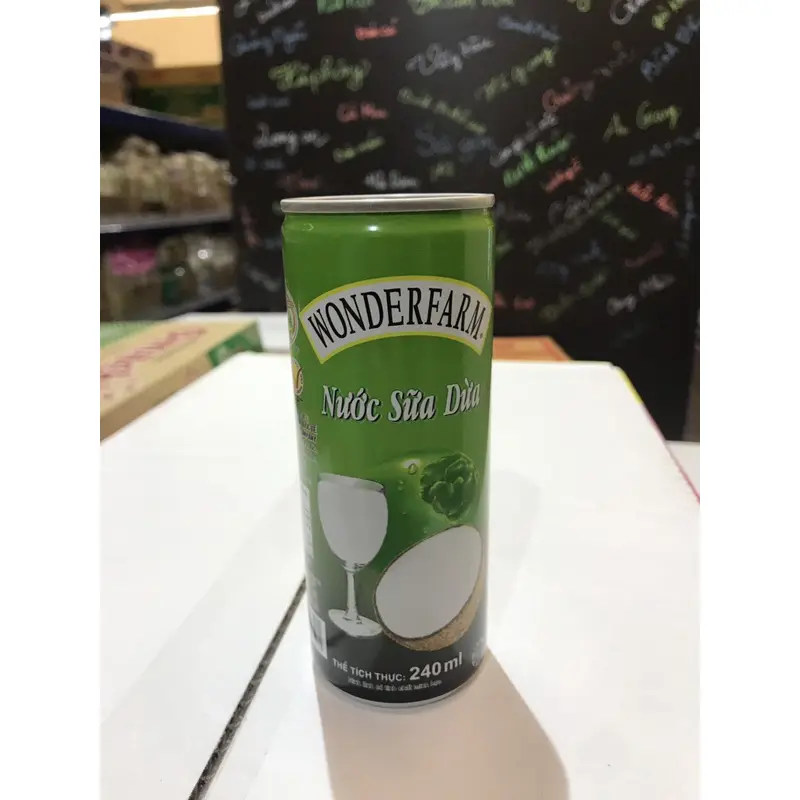 Wonderfarm Coconut Milk Drink Nuoc Sua Dua 250ml x 1