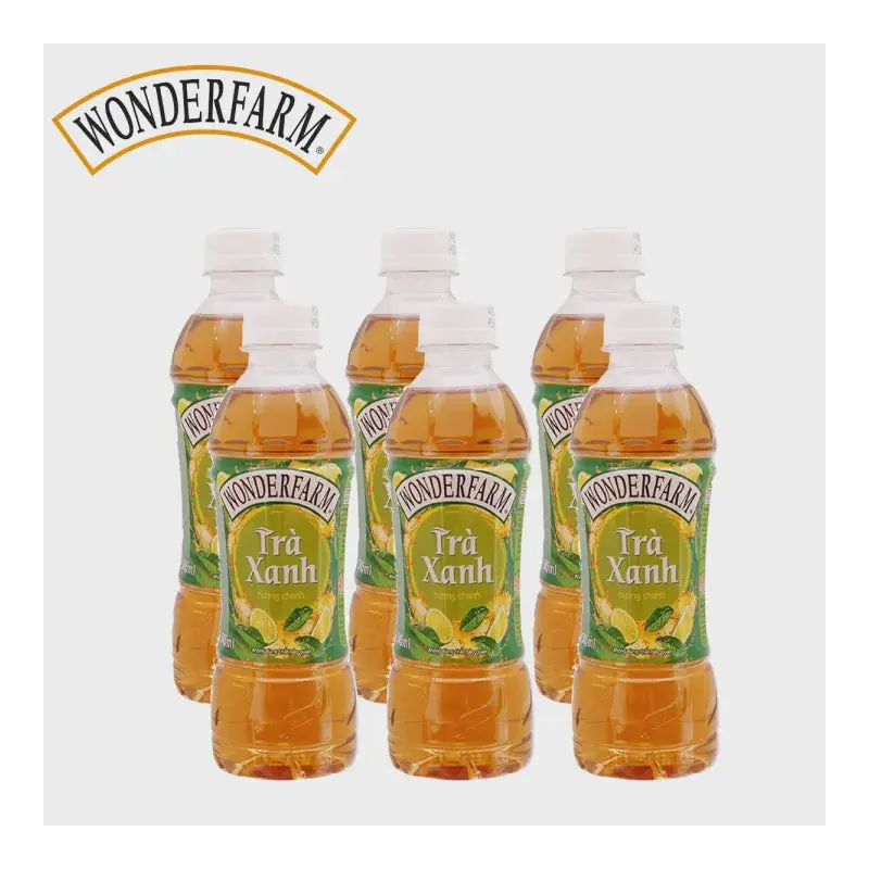 Wonderfarm Green Tea Tra Xanh Vi Chanh 345ml x24