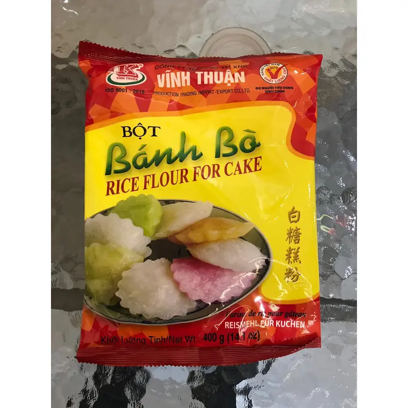 Vinh Thuan Rice Flour For Honeycomb Cacake Bot Banh Bo 400g x 1