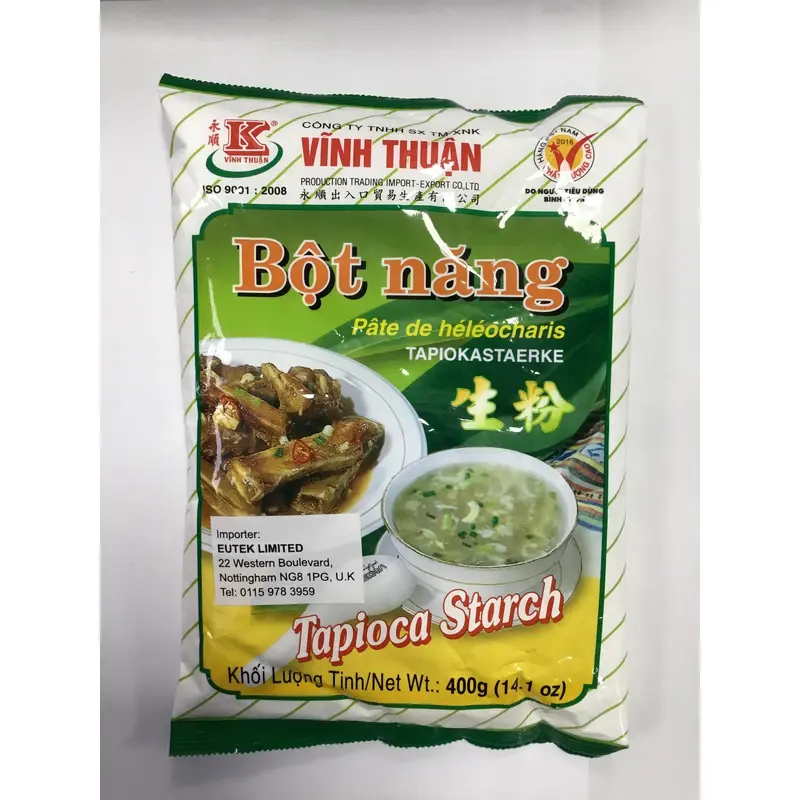 Vinh Thuan Tapioca Starch  Bot Nang 400g x 20 (Case)