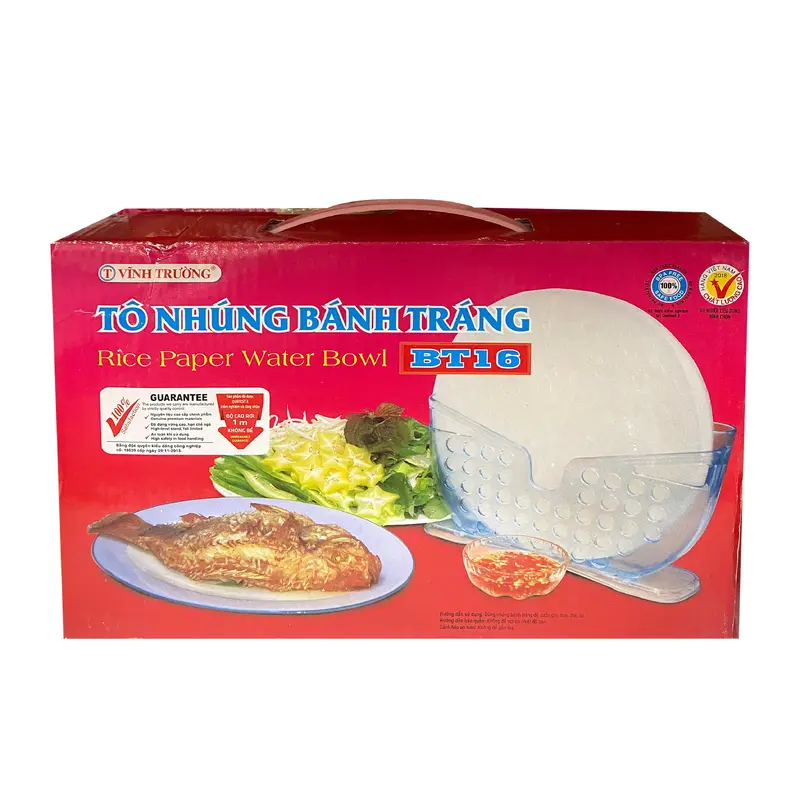 Vinh Truong Rice Paper Water Bowl To Nhung Banh Trang 1set x 1