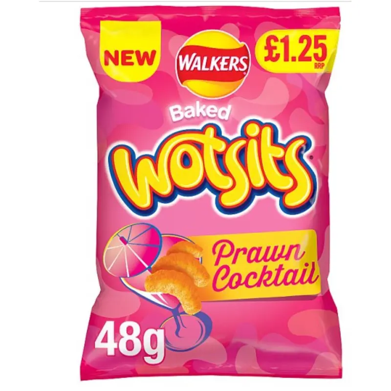 Walkers Wotsits Prawn Cocktail 48g x1