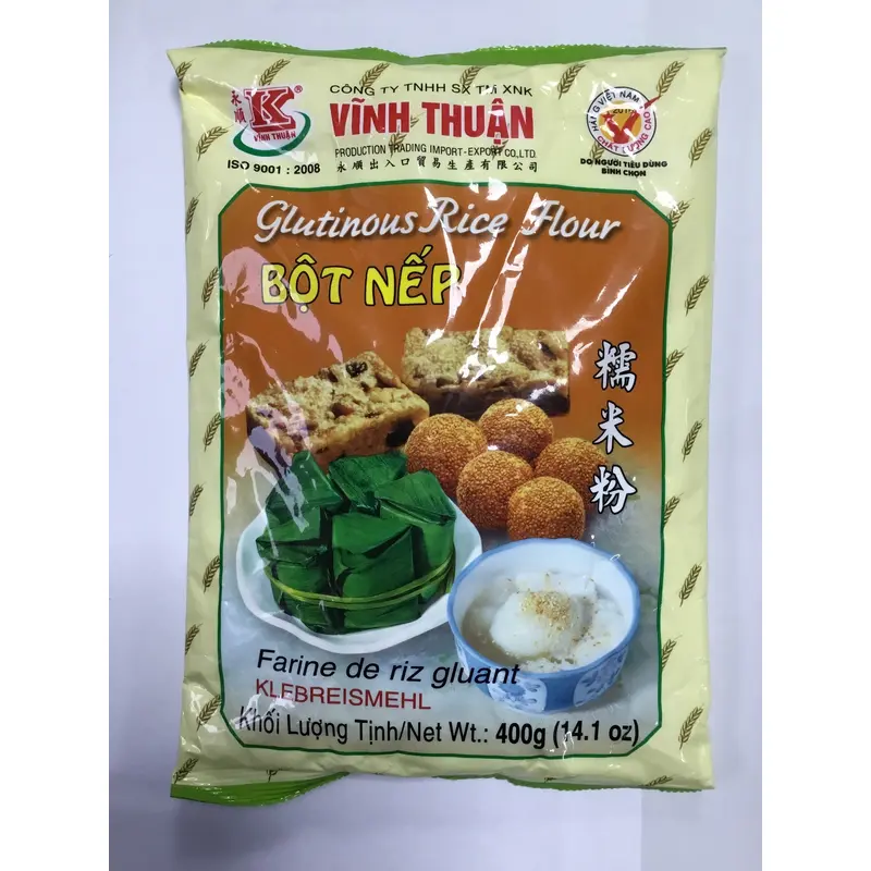 Vinh Thuan Glutinous Rice Flour Bot Nep 400g x 20
