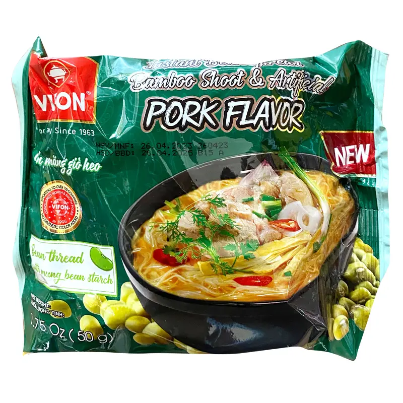 Vifon Instant Bean Thread Pork Flavor Mien Mang Gio Heo An Lien 50g x1