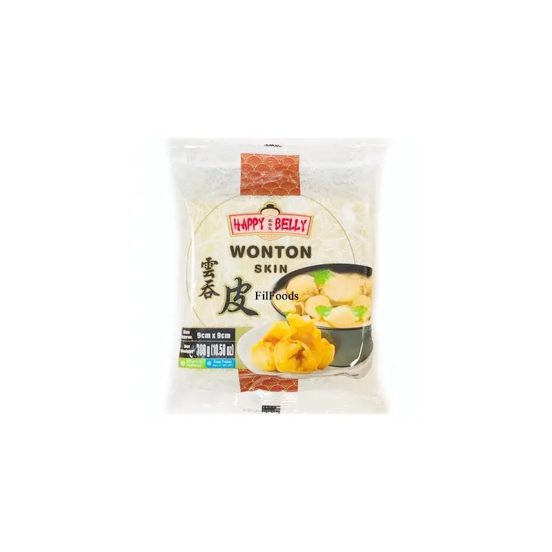 TYJ Happy Belly Wonton Skin  Vo hoanh thanh 300g x1
