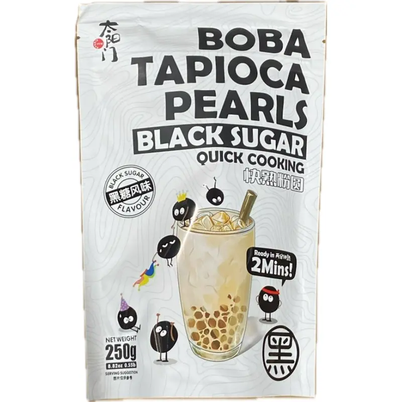 TYM Quick Cooking BoBa Tapioca Balls  Tran Chau Den 250g x 1