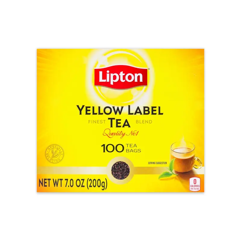 LIPTON YELLOW LABEL TEA - 100 TEA BAGS