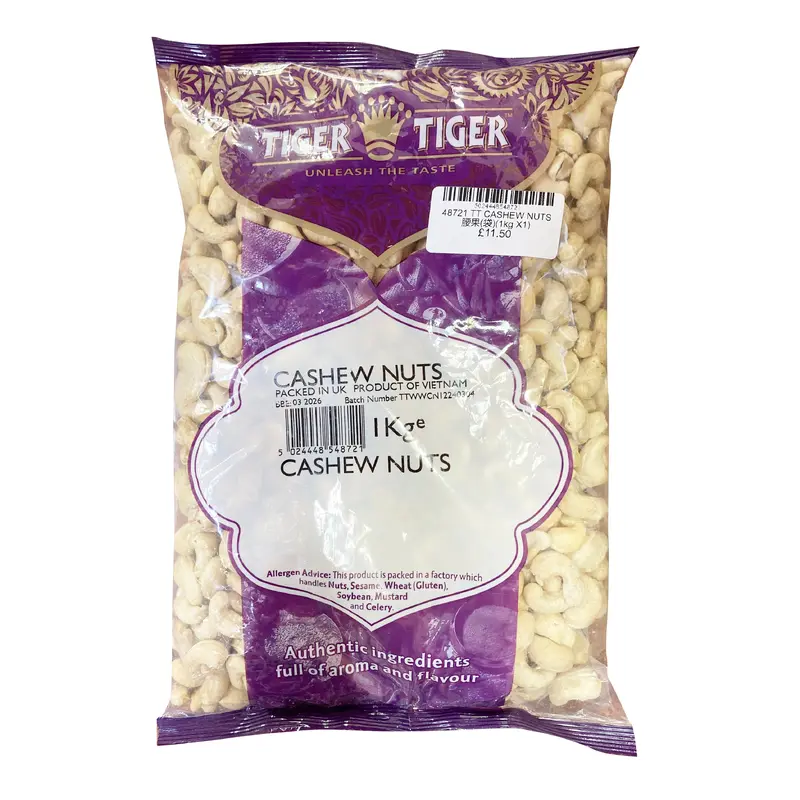 TT Cashew Nuts () Hat Dieu 1kg x 6