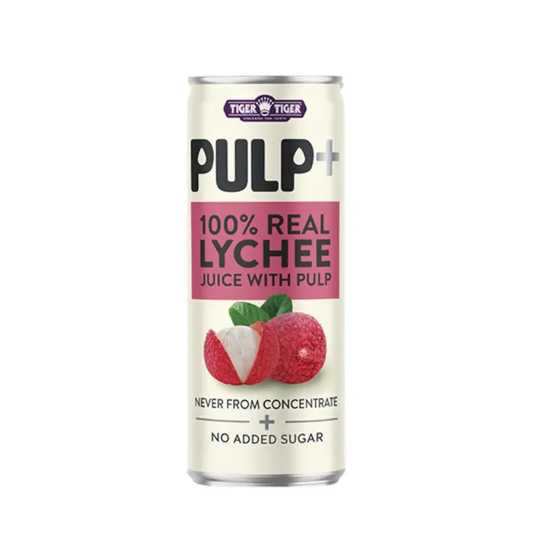 TT - 100% LYCHEE JUICE WITH PULP 100%320ml x1