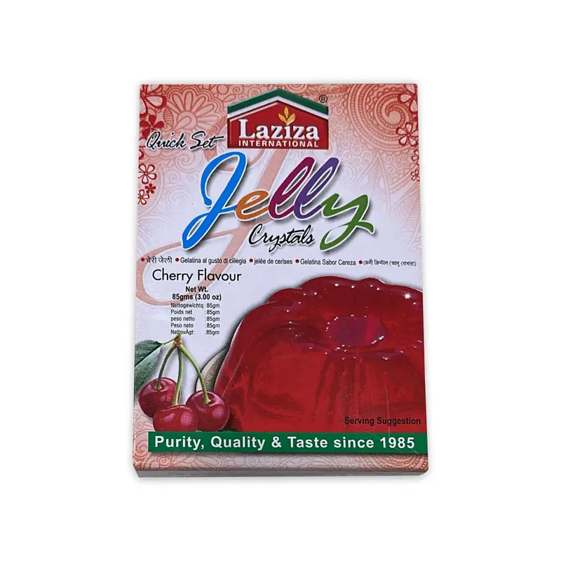 LAZIZA INTERNATIONAL JELLY CRYSTALS CHERRY FLAVOUR