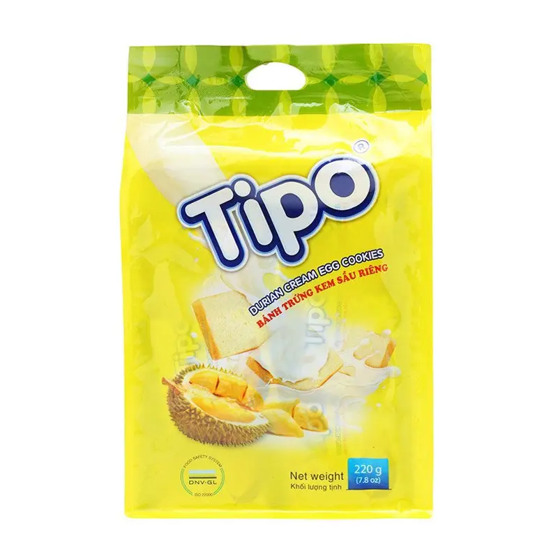 TIPO Bread Cake With Durian Banh Trung Sau Rieng  220g x 1