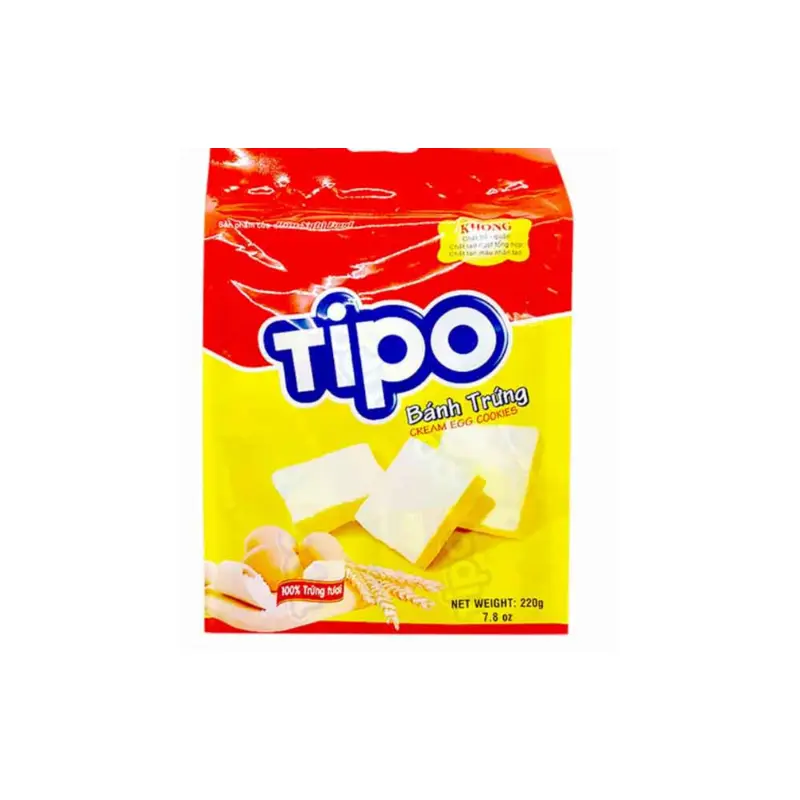 Tipo Egg Bread Cake Banh Trung  220g x 1