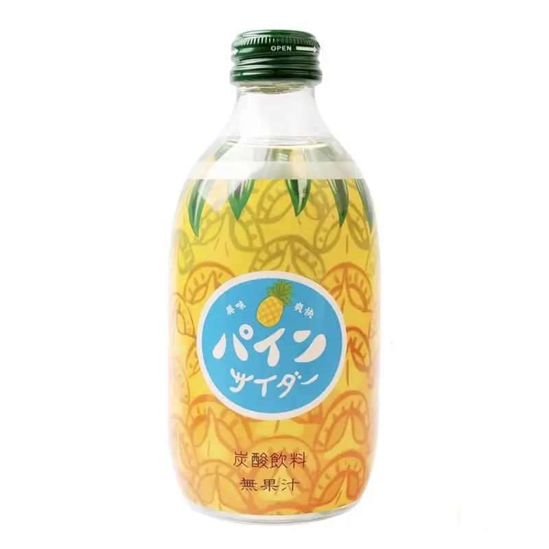Tomomasu Pineapple cider Soda Qua Dua 300ml x1