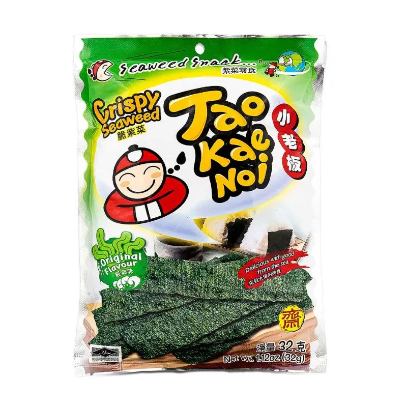 TAOKAENOI Crispy Seaweed Original Rong Bien Say 32g x1