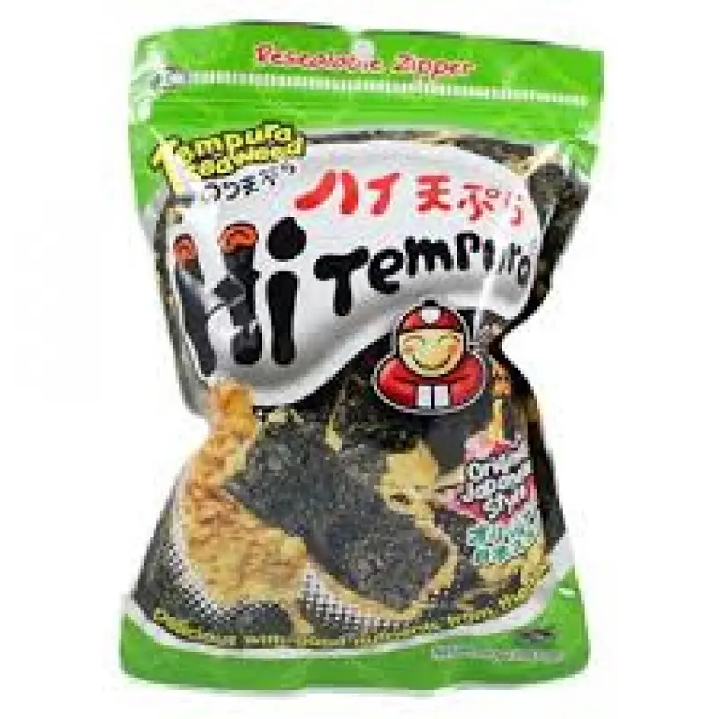 TAOKAENOI Hi Tempura Seaweed Original Rong Bien Chien 40g x1