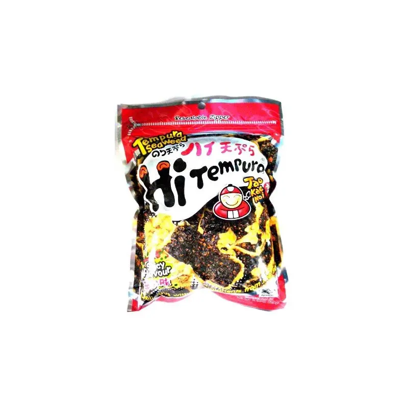 TAOKAENOI Hi-Tempura Seaweed - Spicy 40g x1