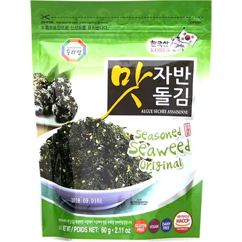 SURASANG Seasoned Seaweed Flakes() Rong Bien Gia Vi 1x60g