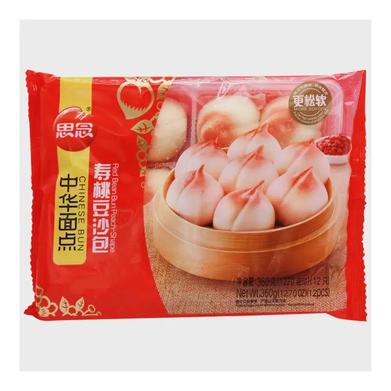 SYNEAR Peach-Shape Red Bean Bun  360g x1