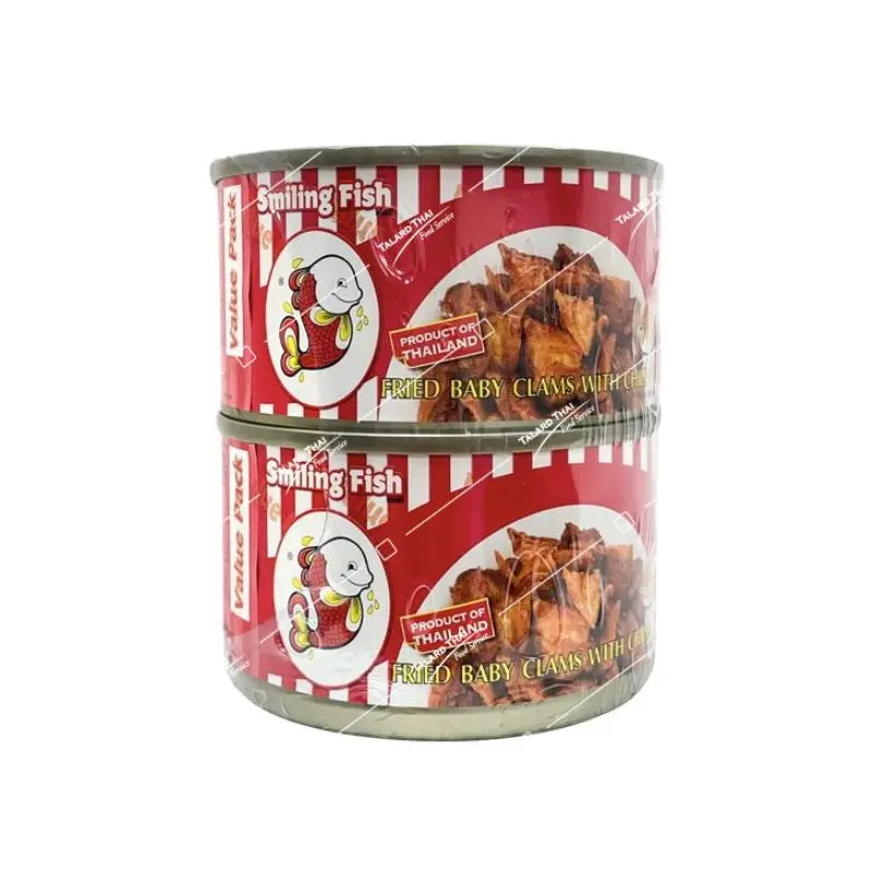 SF Fried Baby Clams with Chilli - TWIN PACK Hen Chien Vi Ot 70g x 2