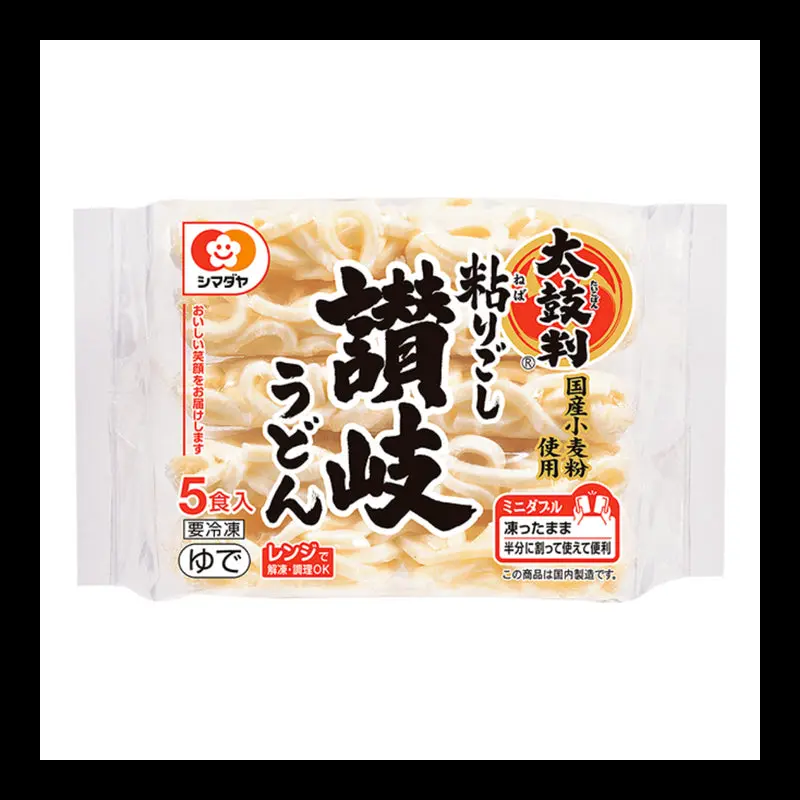 Shimadaya Frozen Japanese Sanuki Udon 5p (200g x 5p) x1p