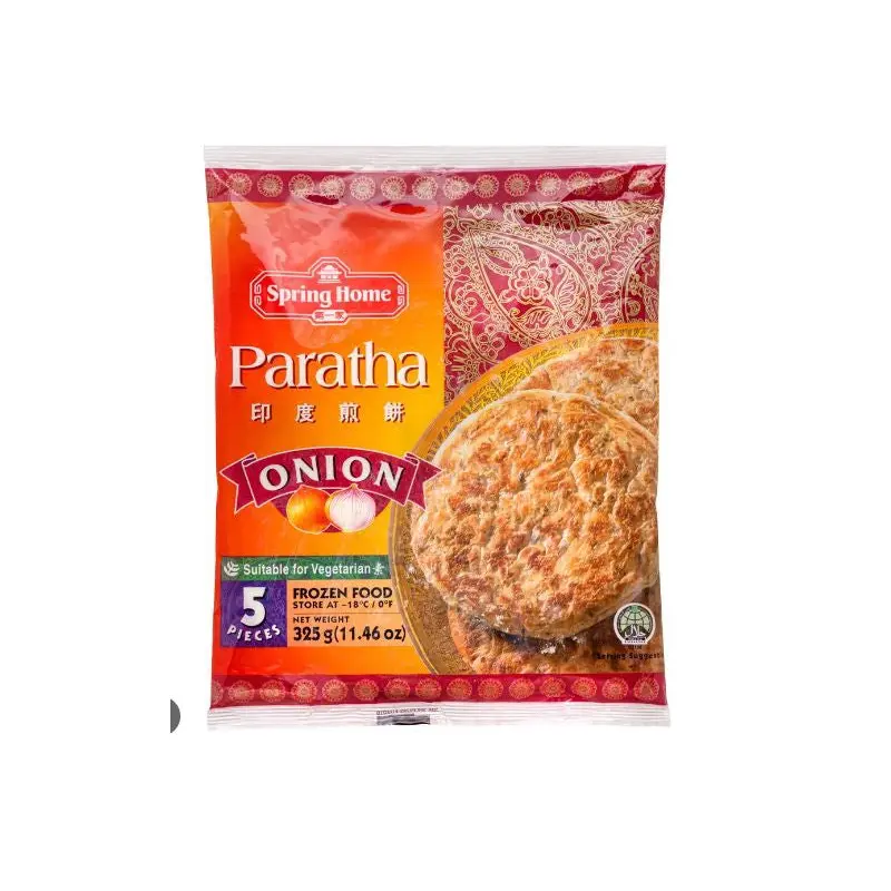 Spring Home Frozen Onion Paratha Plain - 325g x1
