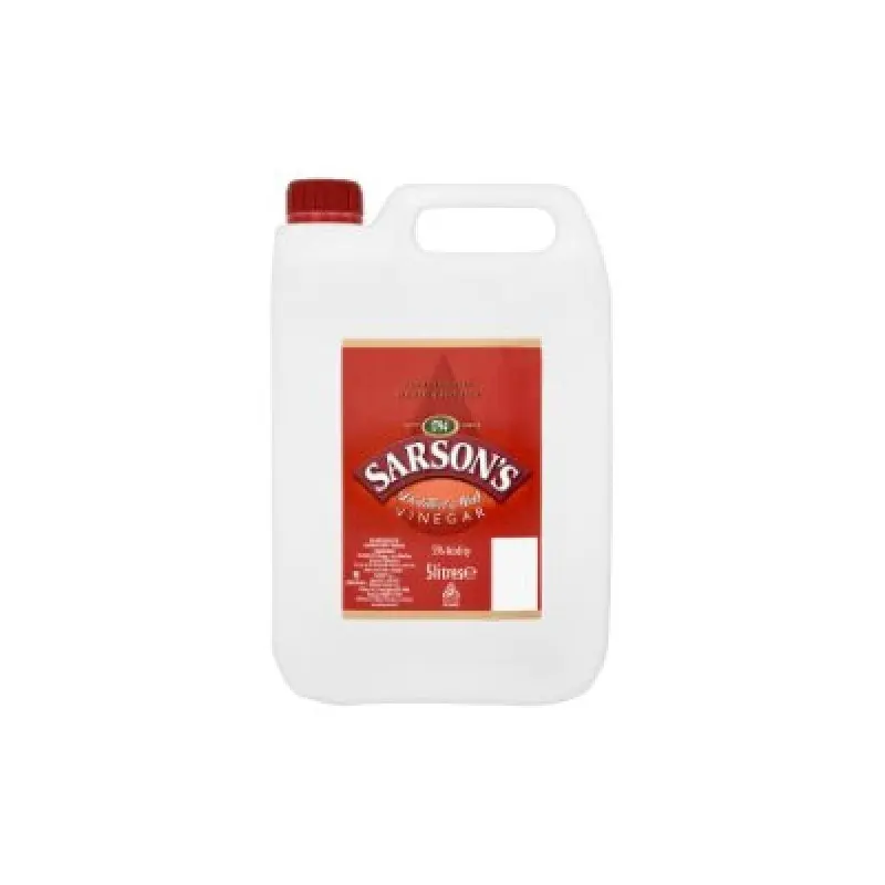 Sarsons Distilled Vinegar Giam Trang Chung Cat 5ltr x 1