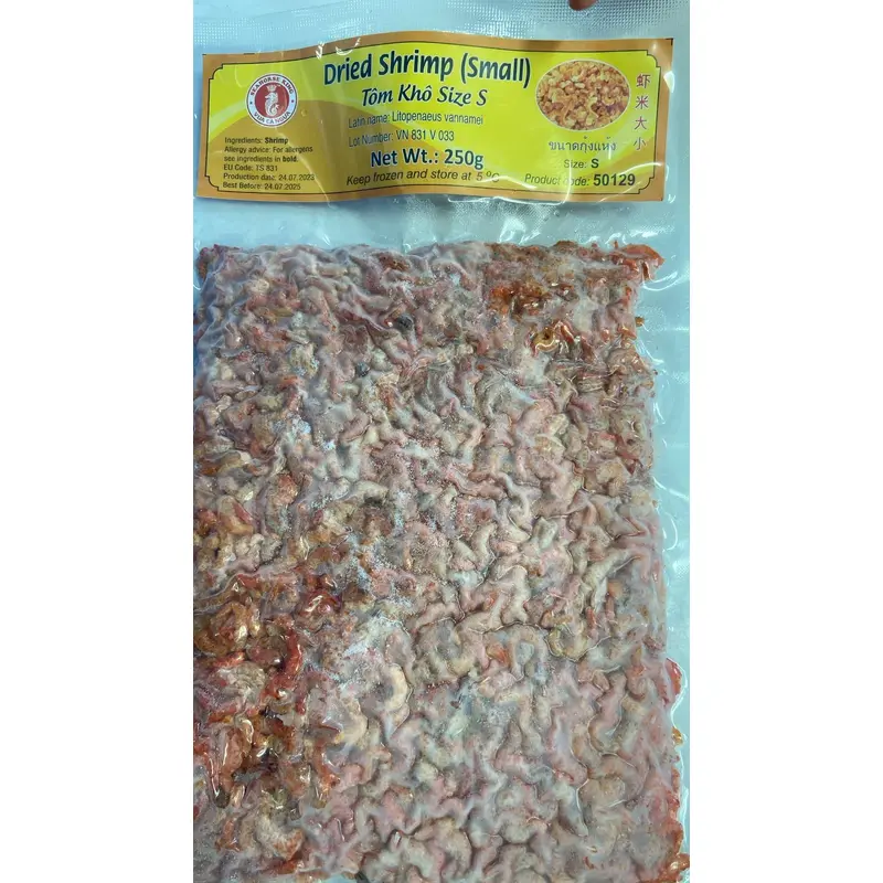 Seahorse King Dried Shrimp (Size S) Tom Kho 250g x 1
