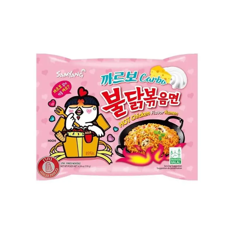 Samyang Hot Chicken Ramen CARBONARA Samyang V Carbonara 130g x1