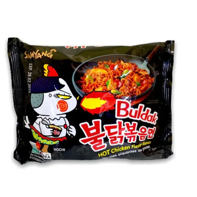 Samyang Hot Chicken Ramyun  Mi ramen ga cay multi  (140gx5)x8