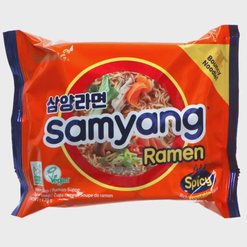 Samyang Ramen Spicy & Rich Vegetable Flavour 120g x1