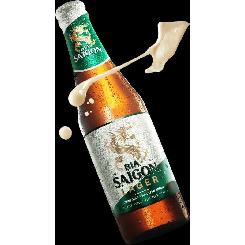 SaiGon Beer Lager 355ml x 24 bottles (box)