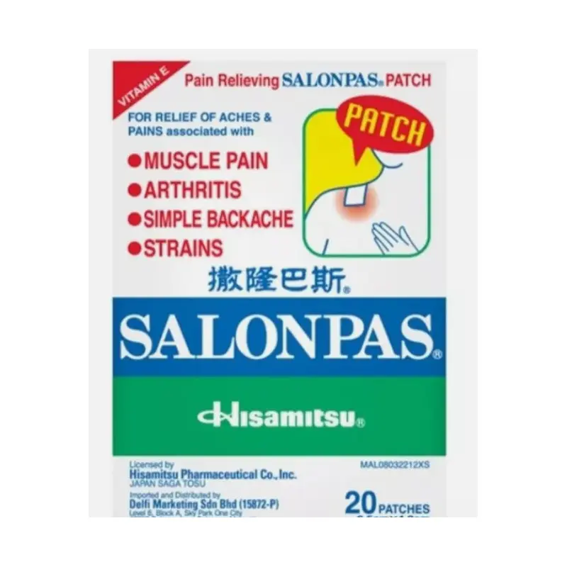 Salonpas Plaster 20pcs x 1 pack