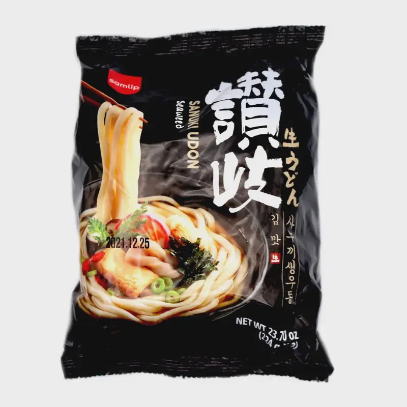 Samlip Sanuki Udon (Seaweed) () Mi Udon 224g*3 x1