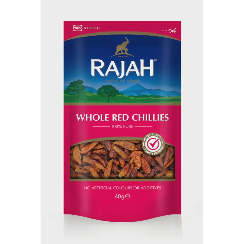Rajah Whole Red Chilli Ot do nguyen trai 40g x1