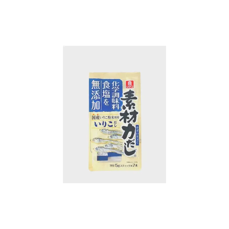 Riken Sozairyoku Mutenka Irikidashi Daishi Powder (Dried Sardine)  Bot daishi ca kho 35g x1