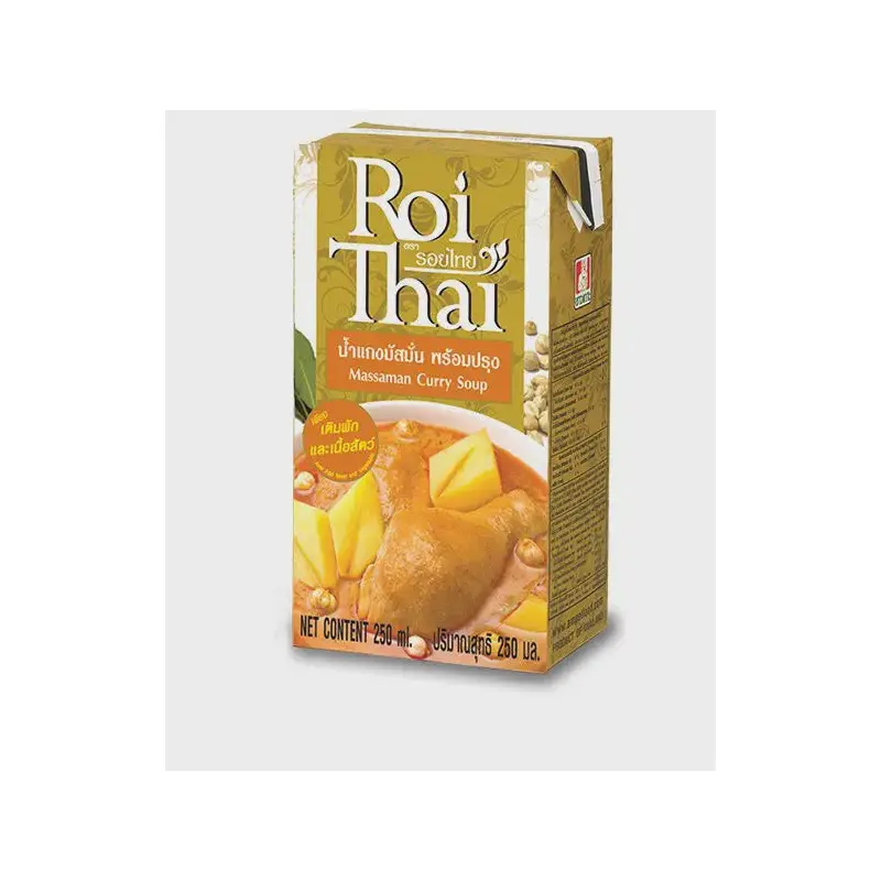 Roi Thai MASSAMAN Curry Ready to Pour Cooking Sauce 250ml x1