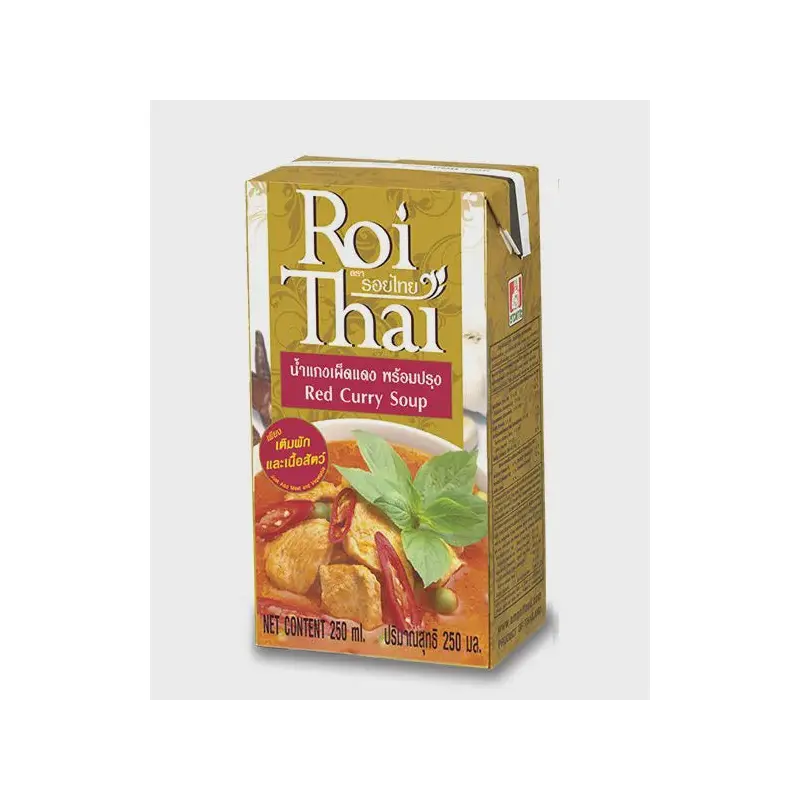 Roi Thai RED Curry Ready to Pour Cooking Sauce Cari do kieu thai 250ml x1