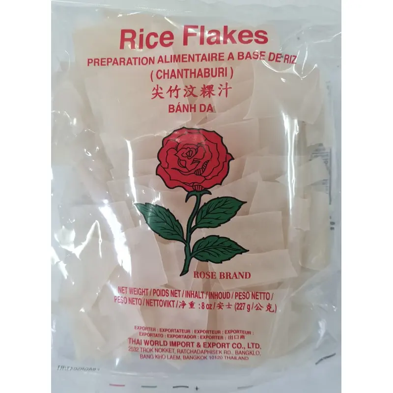 Rose Rice Flake Banh Da 227g x 1