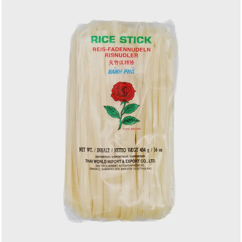 Rose Rice Stick Banh Pho 5mm 400g x 1