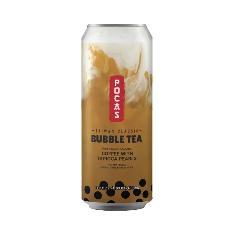 Pocas Bubble Tea Coffee Flavour Tra Sua Tran Chau Vi Ca Phe 490ML x 24