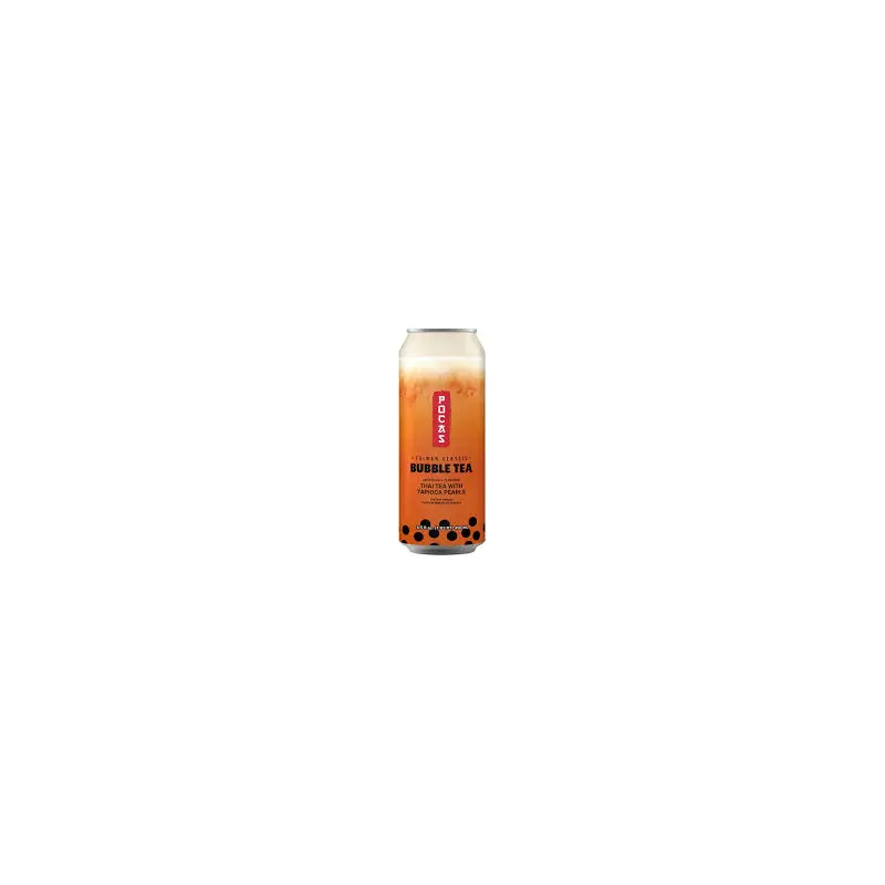 Pocas Bubble Tea Thai Tea Flavour Tra Sua Thai Tran Chau 490ml x 1