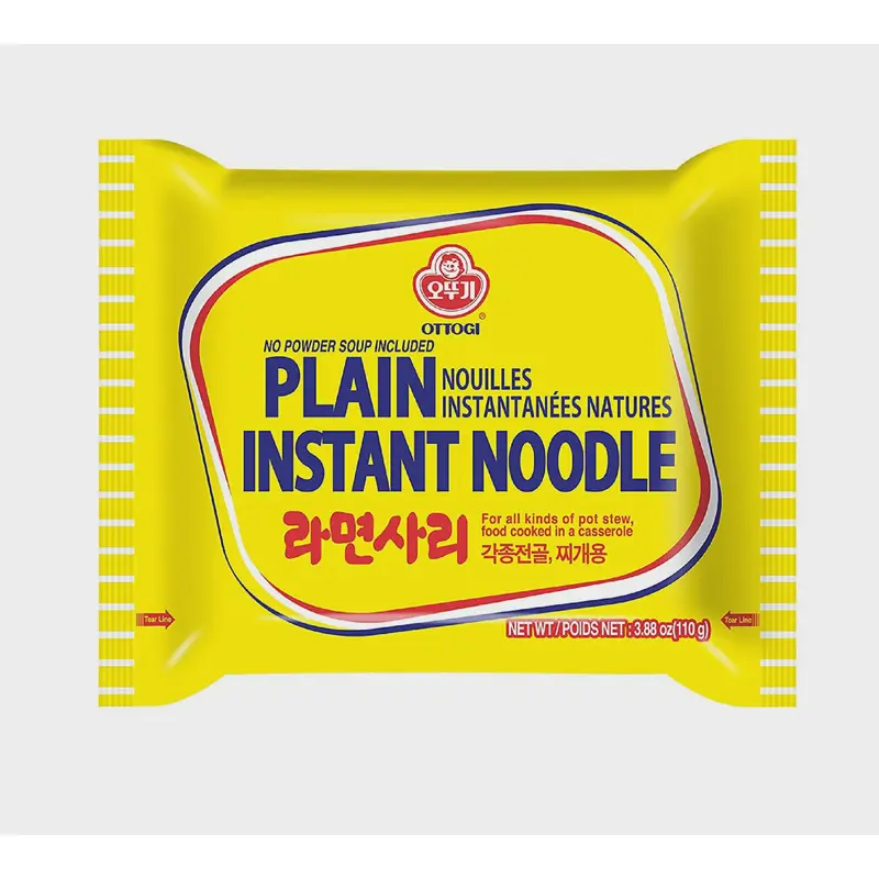 Ottogi Ramen Sari (Plain Instant Noodle) Mi Tom 110g x1