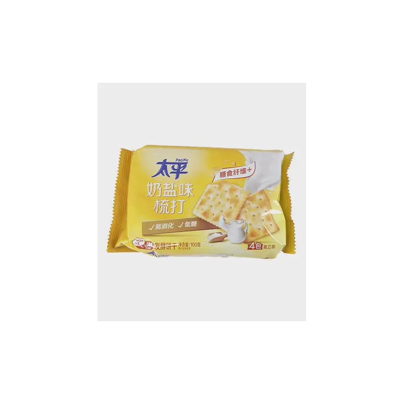 Pacific Saltine Crackers- Milk - Banh Quy Sua 100g x1