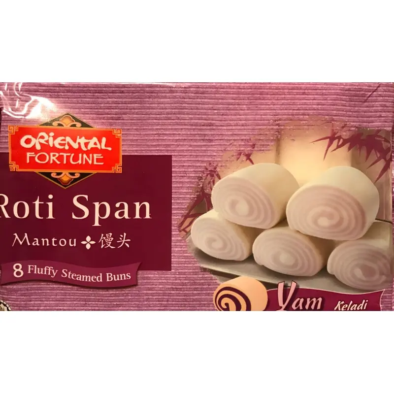 Oriental Fortune Roti Span Mantou (Yam) 360g x1