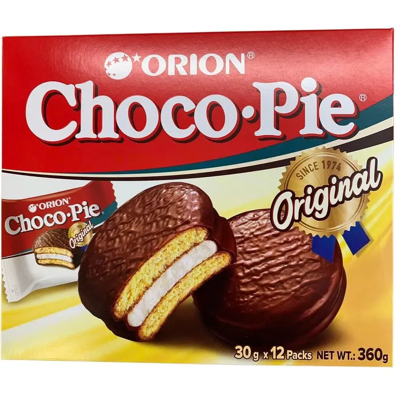 Orion Chocopie Cake Banh Chocopie (30g x 12) x 1