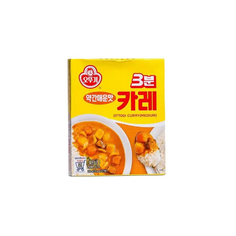 Ottogi 3mins Curry(Medium) 3 - 200G*1