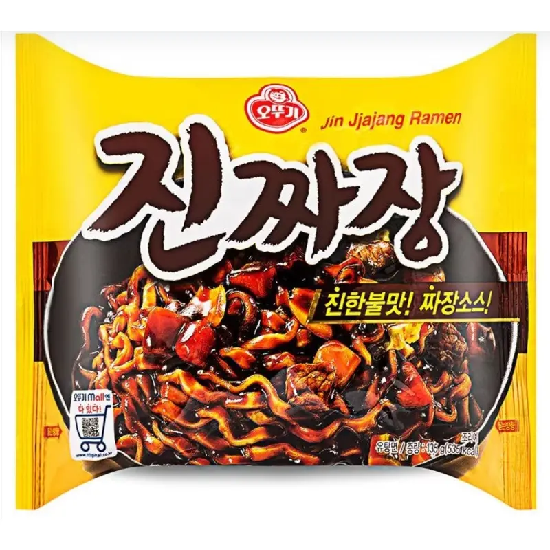 Ottogi Jin Jjajang Ramen Mi Jjajang 135g x 1