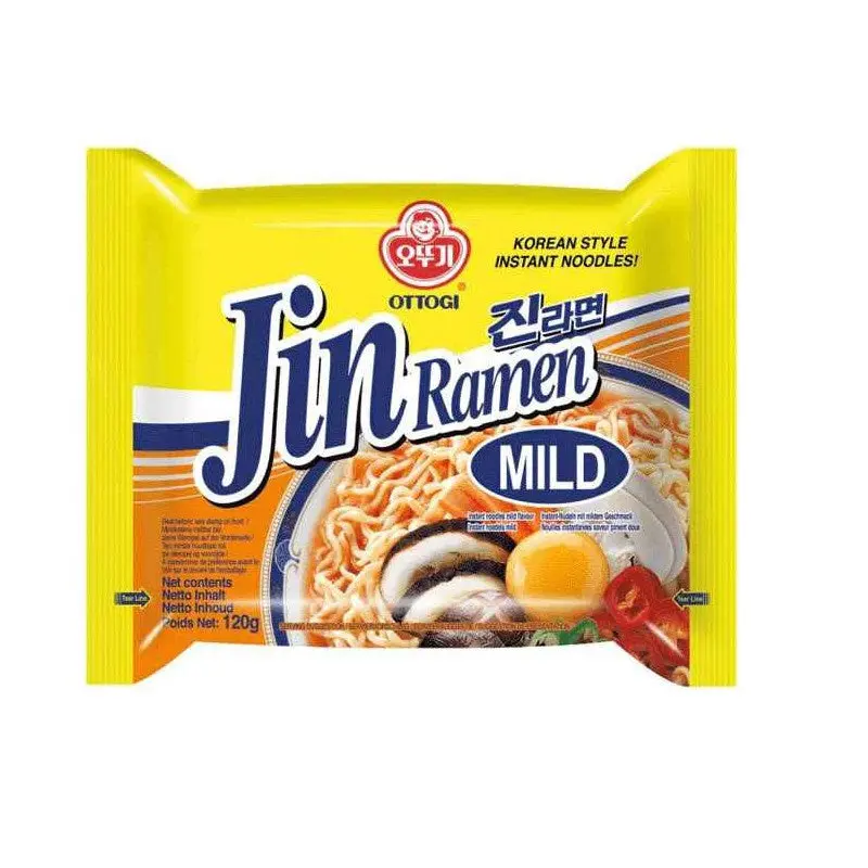 Ottogi Jin Ramen Noodle Mild  ()Mi Ramyun It Cay 120gr x 1