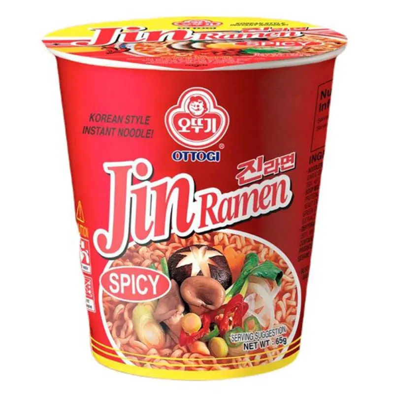 OTTOGI - JIN ramen spicy cup - Mi ly cay 65g x1
